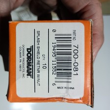 DORMAN 700-081 Splash Shield Retainer With Nu...