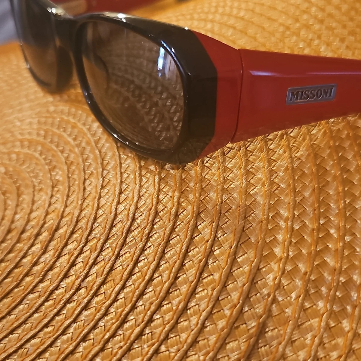 Missoni Brown Plastic Frame Sunglasses for Women for sale | eBay display picture 1