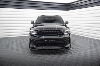 Maxton Design Frontlippe passend für Dodge Durango Mk3 FL schwarz Hochglanz