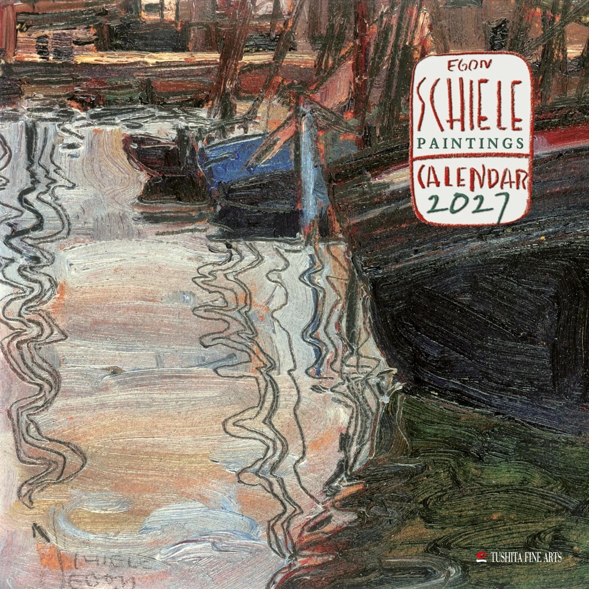 Rackhams Egon Schiele Calendar 2027, Wall Calendars, Month To View, Art, Gift - Image 2