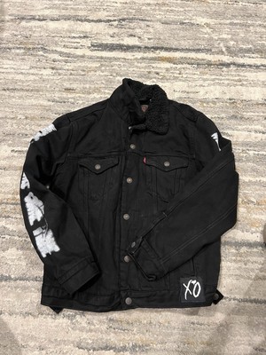 The Weeknd x Levi's Sherpa Denim Jacket Collection XO Size Small