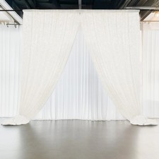 5 ft x 12 ft Premium Velvet Backdrop Curtain Event Wedding Party Decorations