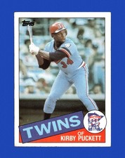 1985 Topps Set-Break #536 Kirby Puckett RC VG-VGEX *GMCARDS*