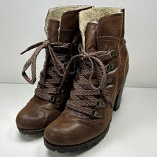 Y2K Grunge Boots Womens 9 Nine West Vintage A...