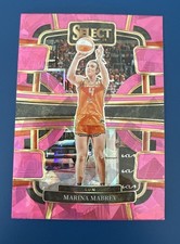 2024 Panini Select WNBA #95 Marina Mabrey Pink Ice Concourse