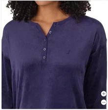 Nautica Ladies' PJ Top SINGLES | I61