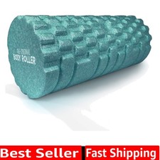 High Density Foam Roller Massager for Deep Tissue Massage of The Back and Leg...
