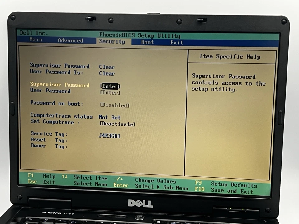 Dell Vostro 1000 | Museum-Ready Laptop | No HDD | Original Charger - Image 4 of 4