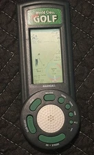 Radica Golf Electronic Handheld World Class Pro Golf Game Vintage 1998 - Works