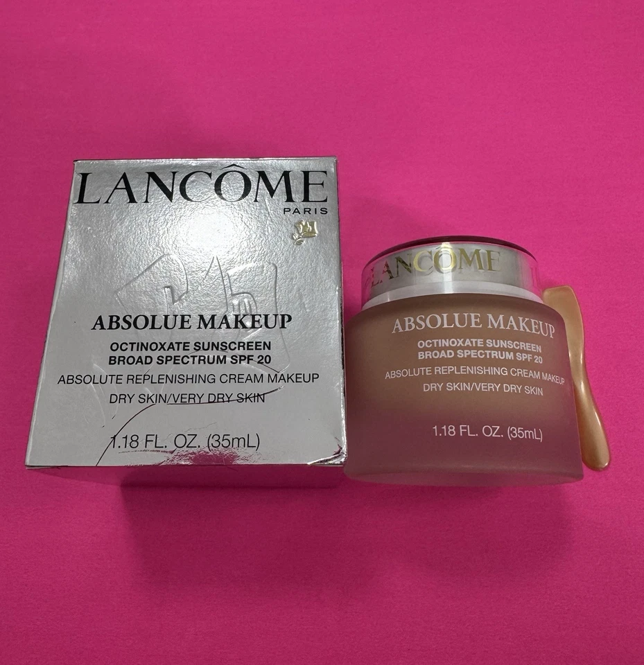 Lancome Absolue Makeup Cream Foundation Sunscreen SPF 20 ECRU 05 C NEW - Image 3 of 4