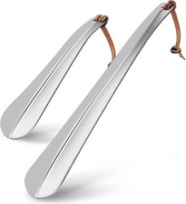 Shoe Horn Set, Long Short Shoe Horns Set, Portable Travel Shoes Horn, Stainless