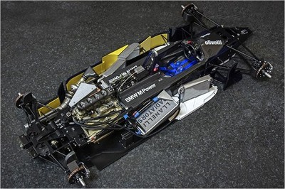 Model Factory Hiro 1/12 Fulldetail Kit Brabham BT55 K855 from