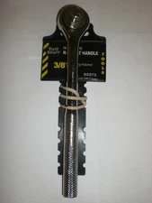 ONE NEW  3/8" TUFF STUFF HEAVY DUTY RATCHET HANDLE FULLY POLISHED