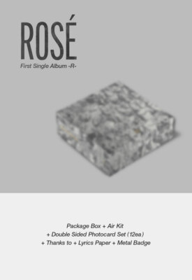 BLACKPINK - ROSE R 1st single photobook セット Blackpink Rose -R- 1st Solo Single Album CD+98p PhotoBook+
