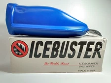 Vintage ICEBUSTER the world's finest Ice Scraper Snow Wiper Made in USA New Car
