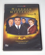 Murdoch Mysteries - Season 9 (DVD, 5 Disc Set, Acorn TV) Canadian TV Series