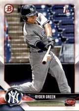 LOT OF 20 2018 BOWMAN DRAFT 1ST BASE PAPER PROSPECT BD84 RYDER GREEN YANKEES