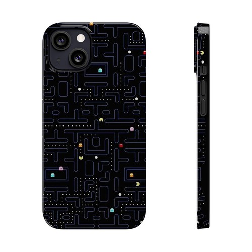 Funda Delgada iPhone, Diseño Retro Pac Man Arcade Tablero de Juego, Acabado Brillante - Imagen 34 de 73