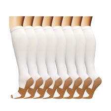 3x Copper Compression Socks Blood Circulation Pressure Vital Socks for Nursing