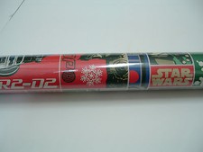 Star wars R2 D2 gift wrap paper roll american greetings made in USA 70 sq.ft
