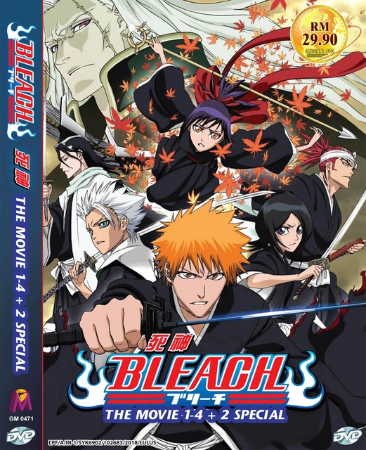 Anime Dvd Bleach Collections 4 Movie 2 Special English Version Region All For Sale Online Ebay