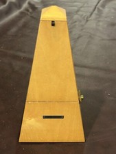 Vintage Seth Thomas Metronome De Maelzel Wood Wind Up Music Timer 10