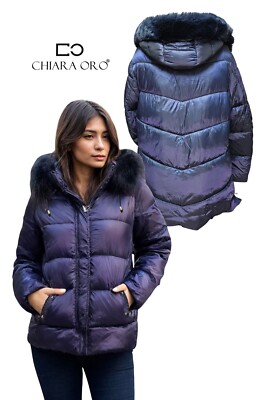Chiara Oro Abbigliamento Oro Blu Maglia Donna Chiara Oro Misto