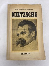 LOU ANDREAS -SALOME' -  NIETZSCHE - GRASSET ED.