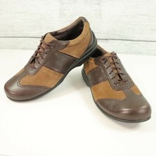 P.W. Minor Maddie 7M Brown Nubuck Leather Sneaker Lace Up