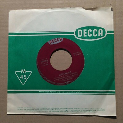 VICO TORRIANI - CAFÉ ORIENTAL / EIFFELTURM-MELODIE - 7''-SINGLE - GER 1961 (4)