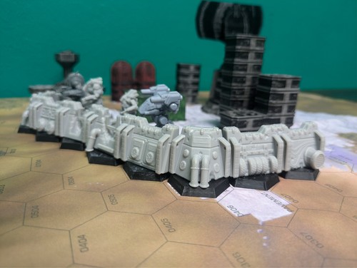 Paredes Defensivas, 6mm/8mm Compatible Battletech - Imagen 2 de 10