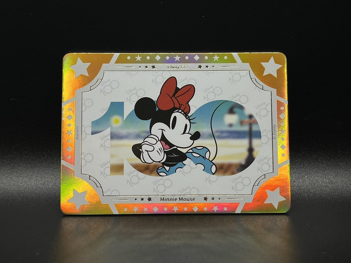 2023 Disney 100 Card Fun Joyful Gold 093/100 SSP D100-SP08