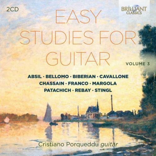 Cristiano Porqueddu Easy Studies for Guitar - Volume 3 (CD) Album (Jewel Case)