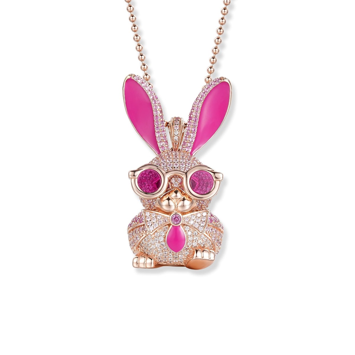 Seinerzeit Kette Anhänger Hase Ms. Roxy Limited 925 Silber SZA 