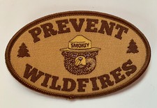 Smokey Bear PREVENT WILDFIRES patch *** benef...