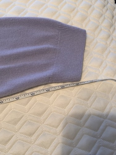 Women’s Croft & Barrow Periwinkle Lavender Buttoned Sweater 2X - Picture 7 of 9