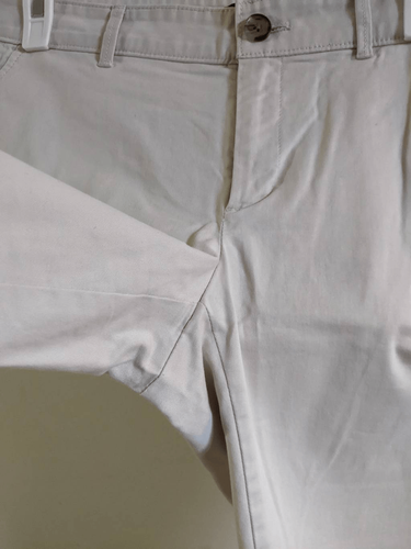 Banana Republic Slim Fit Chino Pants Women’s Size 4 Beige Khaki Stretch Cotton - Picture 6 of 10