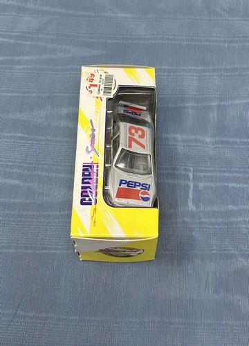 GOLDEN WHEEL PEPSI NASCAR #73 VINTAGE SILVER CAR ORIGINAL BOX DIE CAST METAL NIB - Picture 10 of 12