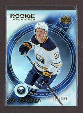 2018-19 UD Trilogy '03-04 15th Anniversary Retro Rookies Casey Mittelstadt /599