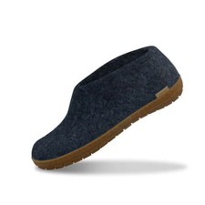Glerups Mens Denim Shoe Honey Rubber Sole EU 43, 45