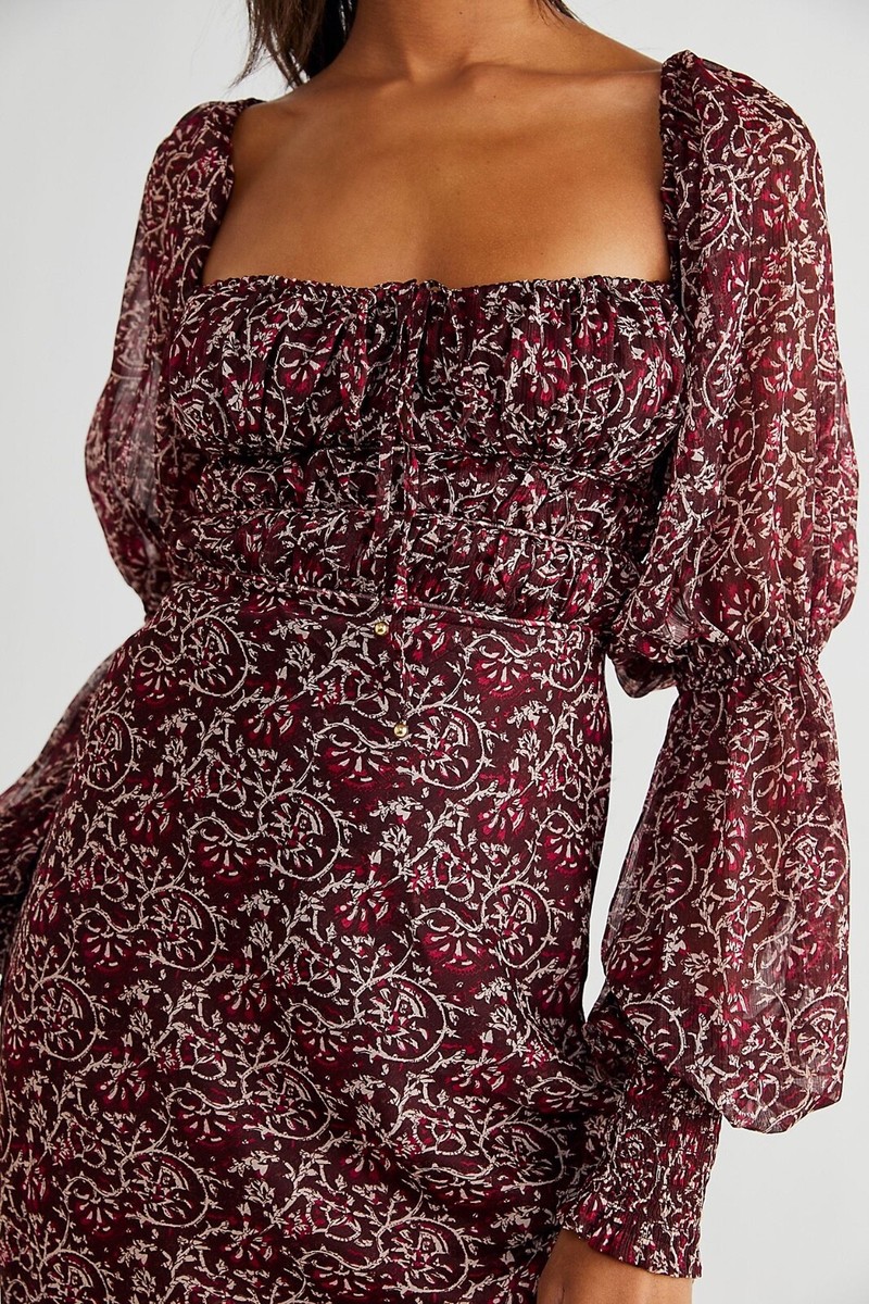 knee length dresses for ladies Free People Onda Tube Midi Dress- Black