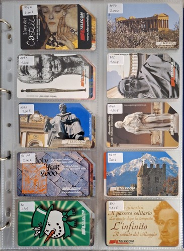 Collezione Lotto di 400 Schede Telefoniche Italiane uniche - Foto 10 di 21