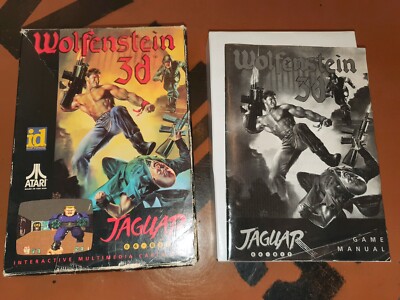 # Atari Jaguar - Wolfenstein 3D - CIB / komplett ##