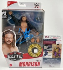 WWE NXT John Morrison Signed Mattel Elite 82 Wrestling Figure Autograph JSA COA