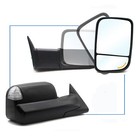 Pair Tow Mirrors For 1994-1997 Dodge Ram 1500/2500 Power Turn Signal Lamp LH+RH