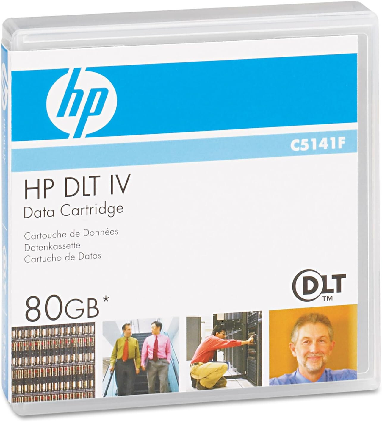 HPE Cartouche de données DLT IV haute longévité 30 ans 40/80 Go