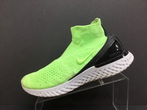 nike rise react flyknit black mens