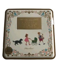 ROYAL BABY MARKS & SPENCER no27 PRINCE LOUIS Of CAMBRIDGE BISCUIT TIN COLLECTORS
