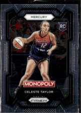 2024 Panini WNBA Monopoly Prizm Celeste Taylor Phoenix Mercury #66