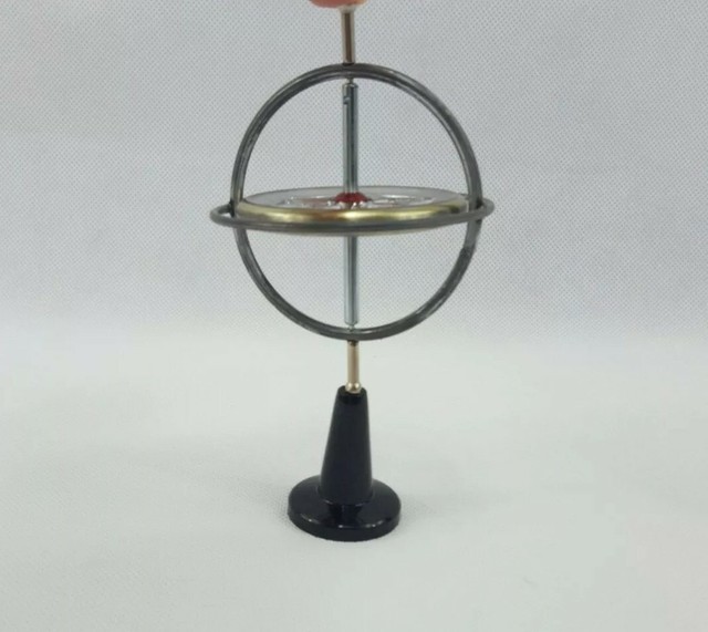 Vintage Tedco's Gyroscope Metal Toy Top (M2) eBay